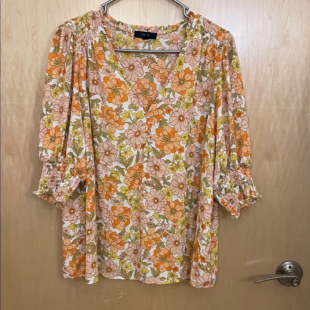 Eclair Floral Blouse